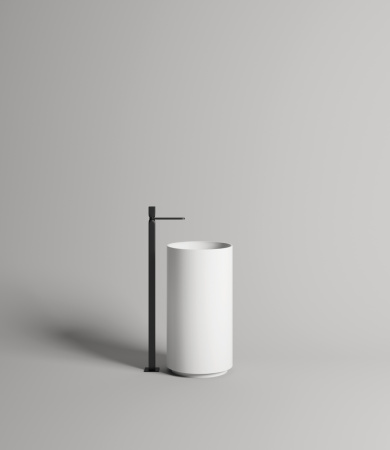 Раковина из искусственного камня S-Stone Salini ARMONIA 130124MF 50х50 напольная цвет мультиколор